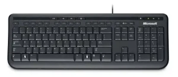 Microsoft Wired Keyboard 600 / Klávesnice / USB / EN / Černá (ANB-00021)