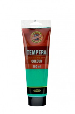 Koh-i-Noor temperová barva 250 ml - zelená tmavá 1510