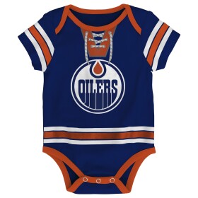 Outerstuff Dětské body Connor McDavid #97 Edmonton Oilers NHL Hockey Pro Creeper – Name & Number Velikost: 18 měsíců
