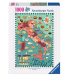 Ravensburger Mapa Itálie Sladkosti