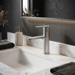 REA - Umyvadlová baterie Arcos Brush Nickel REA-B6961