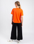 Tričko Organic Basics True Heavy Boxy Tee Tangerine