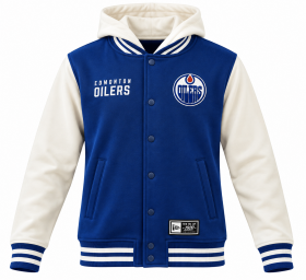 New Era Pánská mikina Edmonton Oilers NHL College Hoodie Velikost: M