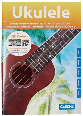 Cascha HH 3971 Soprano Ukulele Bundle Blue