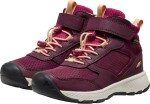 Dětské celoroční boty Keen SKUA MID WP CHILDREN fig/peach fuzz Velikost: 31