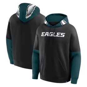Fanatics Pánská mikina Philadelphia Eagles NFL Helmet Hoodie Velikost: M