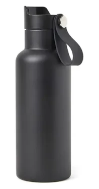 Vinga Balti černá / Termoláhev / 500 ml / nerezová ocel / push víčko