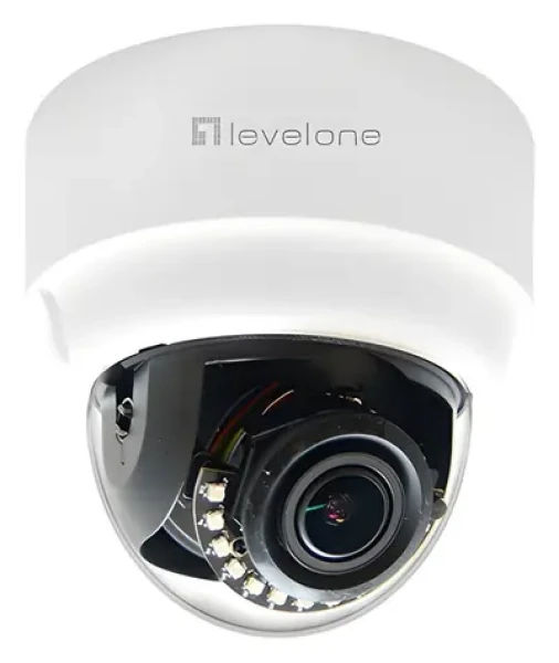 LevelOne HUBBLE Dome bílá / IP kamera / 3 MP / H.265 / PoE / IR 20 m (FCS-3303)