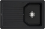 Keramický dřez Villeroy & Boch Linara 45, 338401R7 Pure Black 338401R7