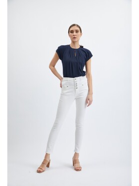 Orsay Bílé dámské skinny fit džíny dámské