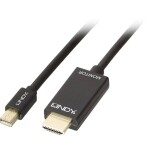 Digitus kabelový adaptér DisplayPort DP - HDMI typu A M - M 1.0 m / s blokováním DP 1.2 HDMI 2.0 / 4K / 60Hz / CE / bl (AK-340303-010-S)