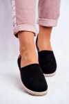 Dámské Velurové Espadrilky černé Vulcano 37