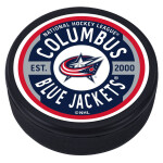 Mustang Puk Columbus Blue Jackets NHL Gear Textured Puck