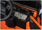 Mamido Dětské elektrické autíčko Land Rover Defender 110 SVX Concept oranžové