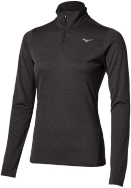 Běžecké termotričko Mizuno Core Impulse Half Zip Long Sleeve Tee J2GAC71667 Velikost textilu: M