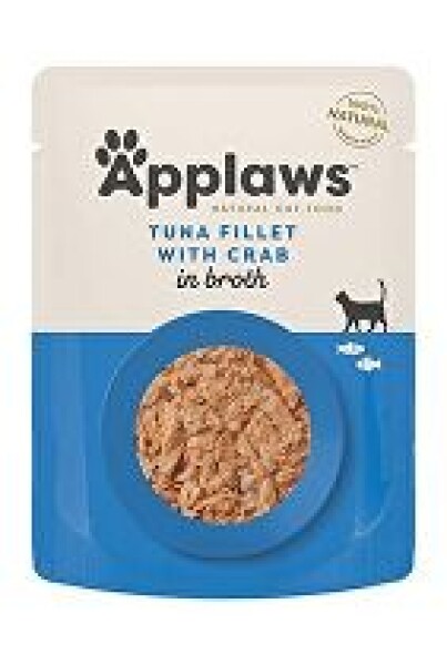 Applaws Cat kapsa Adult Broth tuňák s krabem 70g