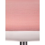 Dětská židle, výškově nastavitelná, růžová síťovina, KA-C806 PINK