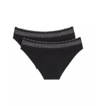 Dámské kalhotky Feel of Modal Tai 2P - BLACK - černé 0004 - TRIUMPH BLACK L
