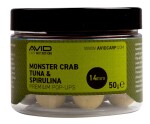 Avid Plovoucí boilie Premium Pop-Ups Monster Crab-Tuna & Spirulina 14mm 50g,Avid Plovoucí boilie Premium Pop-Ups Monster Crab-Tuna & Spirulina 14mm 50