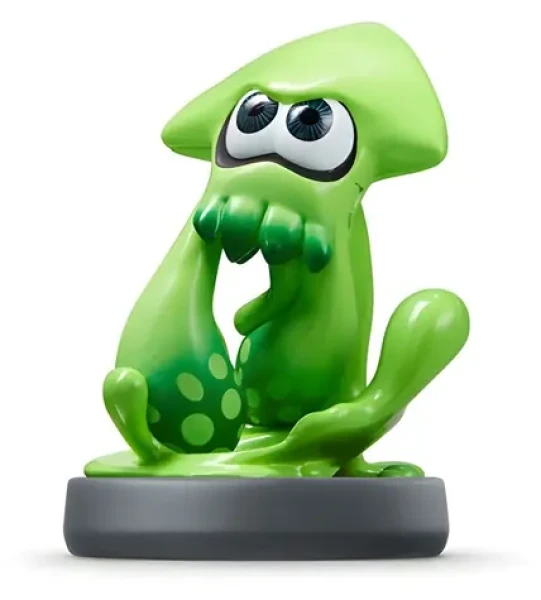 NINTENDO Amiibo Splatoon Squid / Herní postavička s NFC / Nintendo Switch, Wii U, 3DS