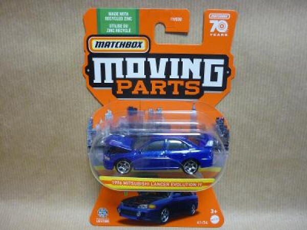 Mitsubishi Lancer EVO IV Matchbox Moving Parts