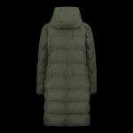 CMP dámská zimní bunda s kapucí, zateplená, nepromokavá, zelená (34K0096/F905) 48