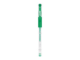 Gelové pero kus - green, zelená