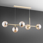 Lampa Dansa gold 5 Pł 63019 LW5