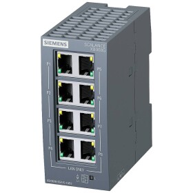 Siemens 6GK50080GA101AB2 6GK5008-0GA10-1AB2 průmyslový ethernetový switch 10 / 100 / 1000 MBit/s