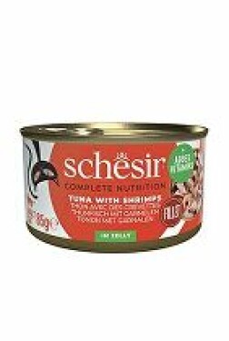 Schesir Cat konz. Adult tuňák/kreveta 85g