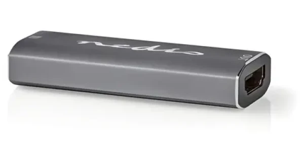 Nedis HDMI repeater antracit / Repeater / 25 m / 8K 60Hz / 48 Gbps / Hliník (CVBW34930AT)