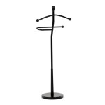 Němý sluha, výška 120 cm, masiv kaučukovník, černý, nos. 5 kg