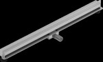 MEXEN - Flat žlab ke stěně 2v1 110 cm chrom 1030110