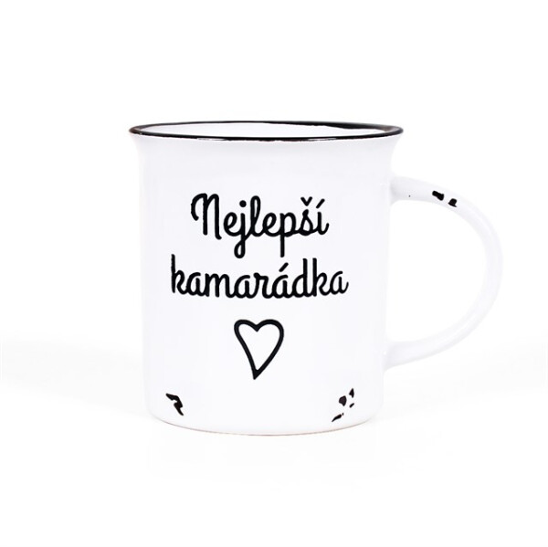 Keramický plecháček - Nejlepší kamarádka - Albi