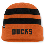 Fanatics Pánská zimní čepice Anaheim Ducks NHL Swipe Cuffed Beanie