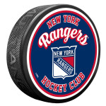Mustang Puk New York Rangers NHL Retro Script