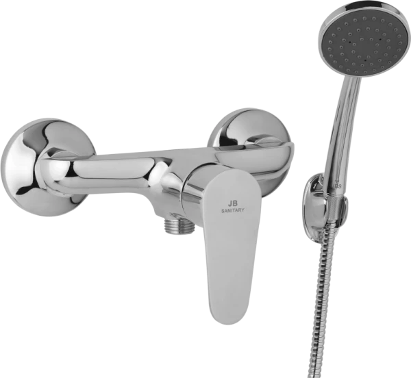 JB Sanitary Nástěnná sprchová baterie TIRA, rozteč 150 mm, se sprchovým příslušenstvím D10 60 01