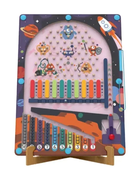 2Kids Toys Magnetický pinball Vesmír 2 in 1