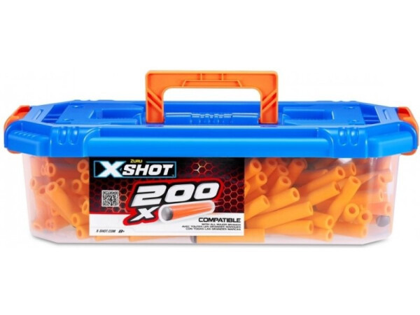 Šipky Darts shot 200 ks v kufříku - Hermanex