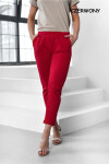 Dámské kalhoty LENA DARK MAROON L