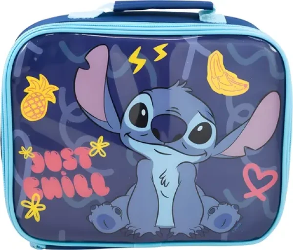 STOR Termo taška na svačinu Stitch / Taška na svačinu / Izolační materiál / Kovový zip (75053)