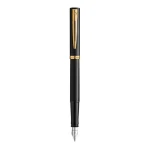 Waterman IMPRESSION černá GT M / Plnicí pero / Střední hrot / Nerezová ocel / Dárková krabička (2225500)