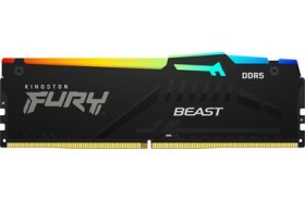 Kingston Fury Beast RGB 32GB (1x 32GB) DDR5 5200MHz EXPO / CL36 / DIMM / Non-ECC / EXPO / XMP / RGB / 1.25V (KF552C36BBEA-32)