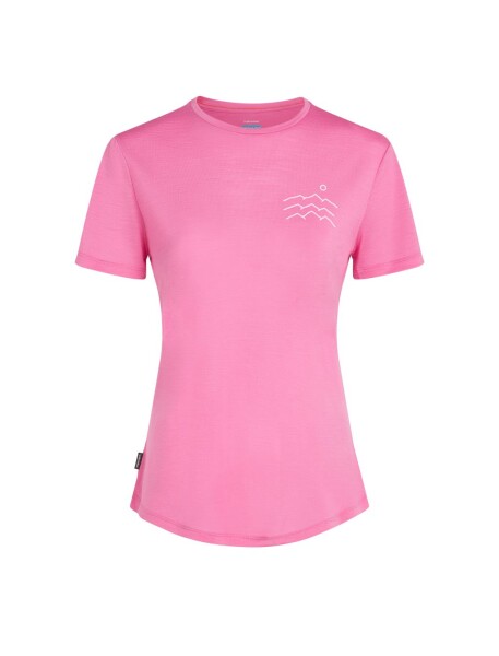 Dámské merino tričko s krátkým rukávem ICEBREAKER Wmns 125 Cool-Lite Sphere SS Tee Across, Pop velikost: S
