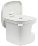 MODERNA Toaleta pro kočky Cubana krémová / Toaleta / Rohová, s krytem / 49,5x49,5x43 cm (163-22366)