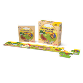 O kohoutkovi a slepičce - skládačka s pohádkou