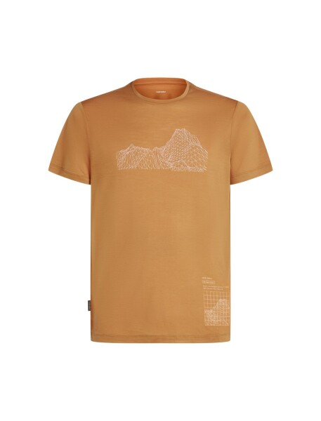 ICEBREAKER Mens Mer 125 Cool-Lite Sphere SS Tee Beta, Trail velikost: XL