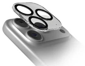 SBS D3O ochranné sklo kamery iPhone 17 Pro / Ochranné sklo fotoaparátu / D3O® technologie / s aplikátorem