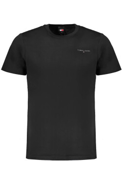 PÁNSKE TRIČKO TOMMY HILFIGER S KRÁTKYM RUKÁVOM ČIERNA M