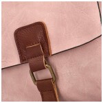 Elegantní dámský kabelko-batoh Mikki, růžová